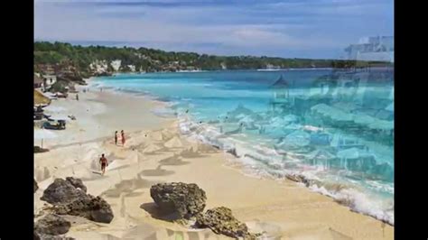 Holiday Place In Dreamland Beach Bali Indonesia Youtube