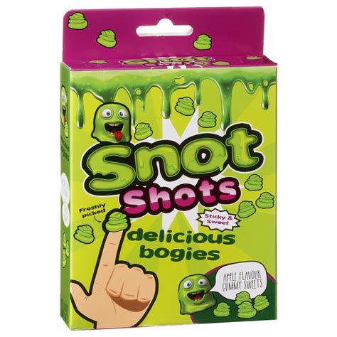 Snot Shots Delicious Bogies Confectionery Bandm