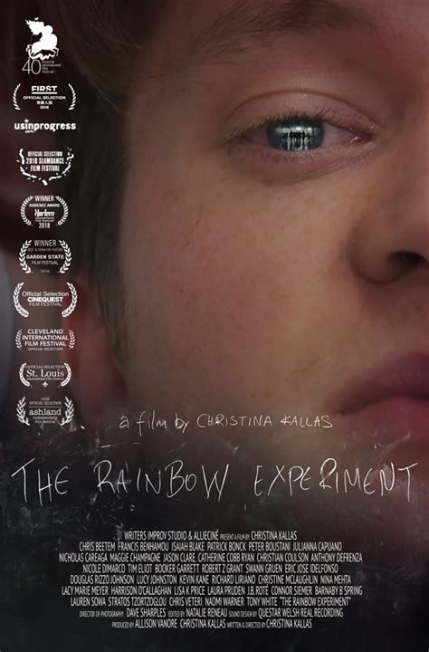 Dynamite entertainment presents a preview of rainbow brite #2 by jeremy whitley and brittney williams. The Rainbow Experiment (2018) Movie Trailer | Movie-List.com