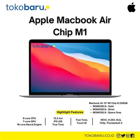 Apple Macbook Air M1 13″ 256gb