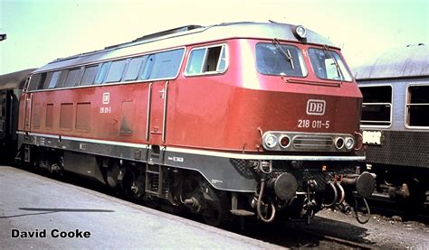 S1779 Db Class 218 Diesel Trier Germany 1969 David Cooke Flickr