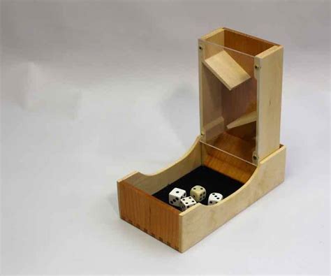 Make your own dice tower and dice tray to enhance your gaming fun. See Through Dice Tower | Dice tower, Projects, Diy dice