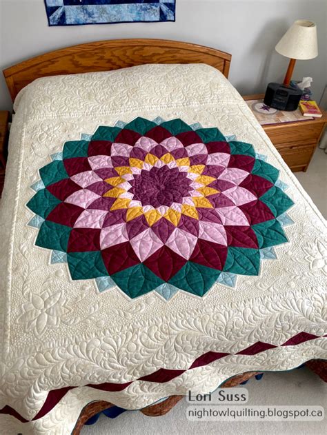 Giant Dahlia Quilt Free Pattern All Free Ck