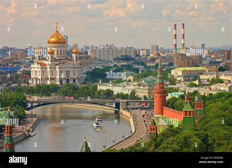 Russia Moscow Aerial Banque De Photographies Et Dimages à Haute