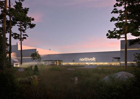 Northvolt ab manufactures electronic components. Tengbom ritar Northvolts batterifabriker - Tengbom