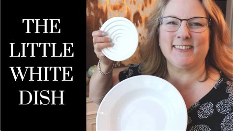 Basic Home Staple White Dish Collection And Organization Youtube