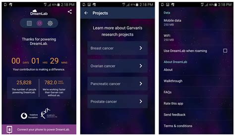 Vodafone Supports Smartphone App For Cancer Research