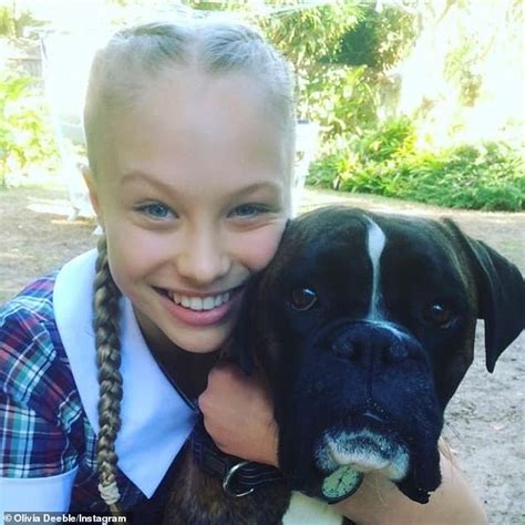 Olivia Deeble 16 Quits Home And Away For Hollywood Daily Mail Online