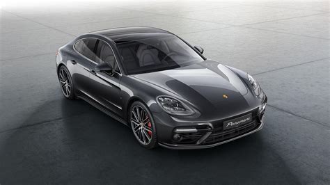 The interior offers standard leather seats along with an array of other luxury features like comfort headrests, a panoramic roof, and touchscreens for both the driver and rear passengers. 2019 Porsche Panamera Turbo in Riverside | Riverside ...