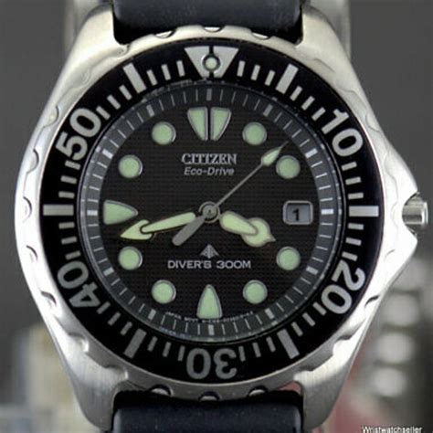 Mens Citizen Promaster Eco Drive Divers 300m Watch E168 S016525