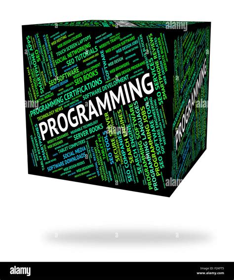 Programming Word Showing Software Design And Programmer Stock Photo Alamy