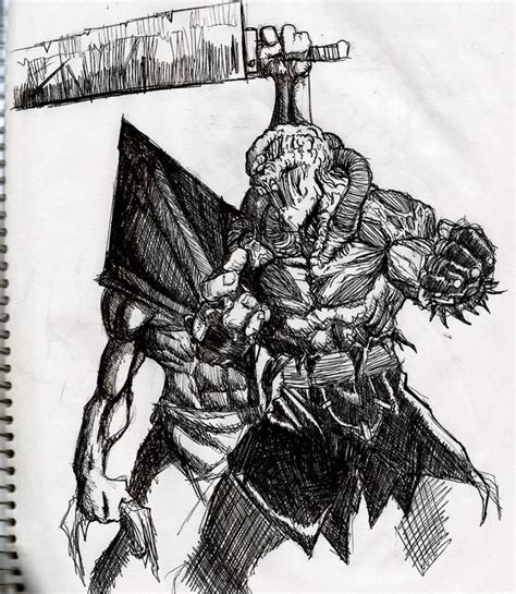 Pyramid Head Vs Nemesis By Fredvoorhees On Deviantart