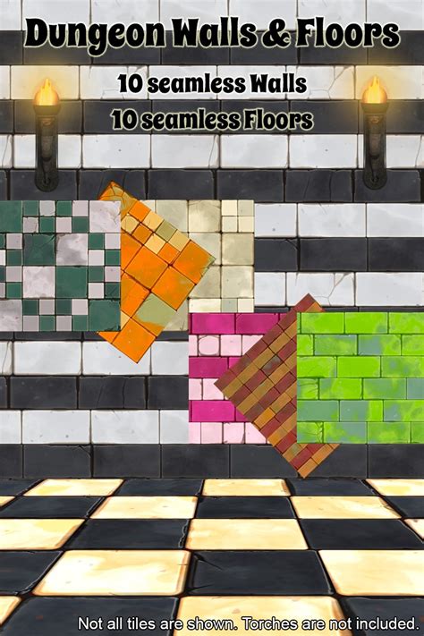 Dungeon Walls And Floors