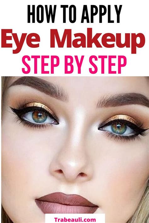 Does it feel like there is something amiss and your makeup does not look quite so flawless? How To Apply Eye Makeup For Beginners Step By Step in 2020 ...
