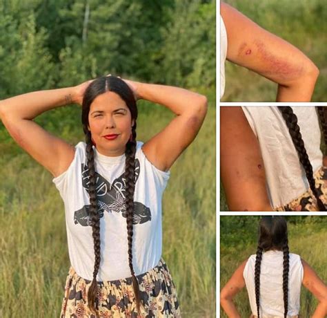 CENSORED NEWS Native Attorney Tara Houska Shot With Rubber Bullets And Jailed By Enbridge S