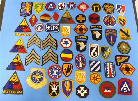 Assortment Of Us Military Patches For Sale Scienceagogo