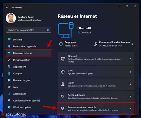 Réinitialiser Et Réparer Le Réseau Sur Windows 11 Easytutoriel
