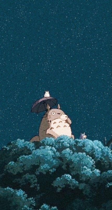 Totoro Aesthetic Anime Wallpaper Aesthetic Backgrounds Aesthetic