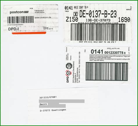 Dhl paket aufkleber 100 stück 910. Philaseiten.de: Privatpost in Deutschland: Paketbeförderung