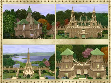 Mod The Sims Elven Set Part I Build Mode