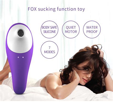 Fox New Model Clitoris Sucker Nipple Orgasm Sex Toys Silicone G Spot