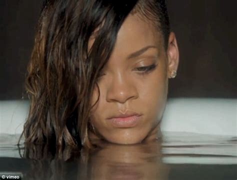 Rihanna Strips Off For An Emotional Soak In The Bath In The Music Video