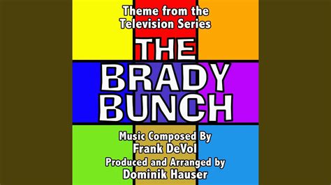 The Brady Bunch Theme From The Tv Series Youtube