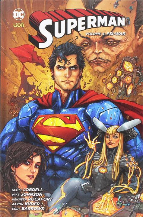 Superman Vol 4 Psi War New 52 Limited Rw Lion Italiano Mycomics