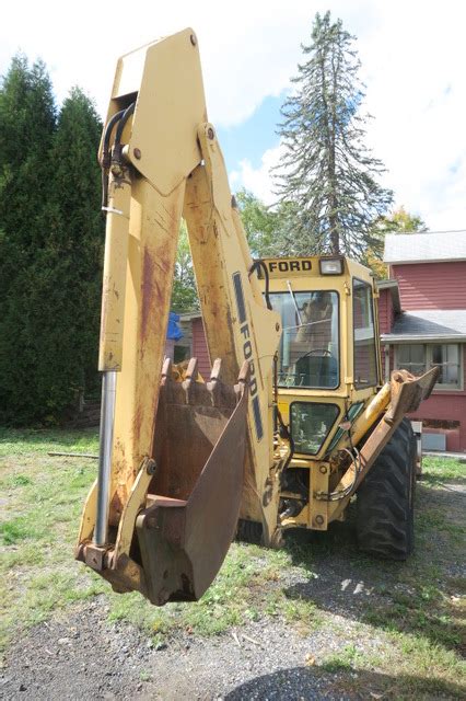 Ford 655a Backhoe Loader 4x4 Low Hrs Ready To Work