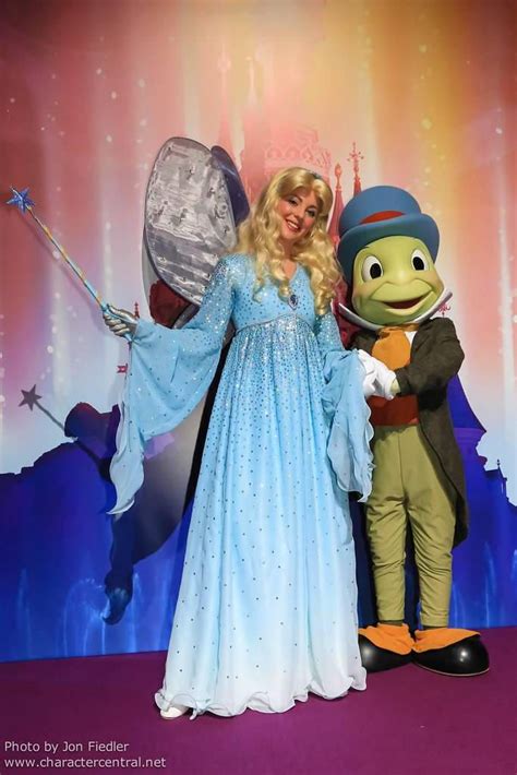 Jiminy Cricket And Blue Fairy Walt Disney World 2 By Ciaranoel On