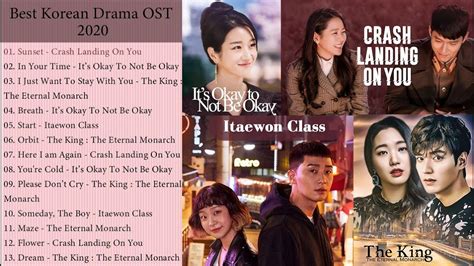 Some good 2020 korean dramas include itaewon class, the game: OST Korean Drama 2020 - The Best - YouTube