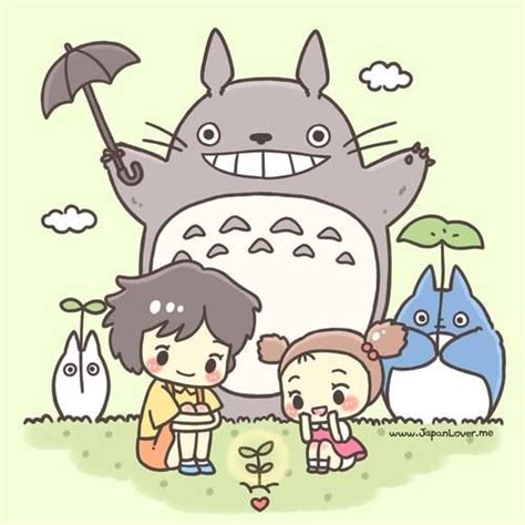 Totoro And Kawaii Stuff Totoro Ghibli Chibi