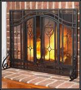 Images of Fireplace Glass Doors