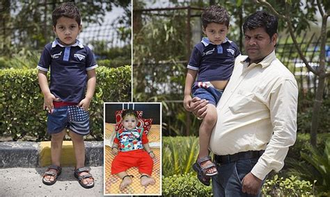 Indian Boy Diagnosed With Precocious Puberty Is Pictured Daily Mail Online