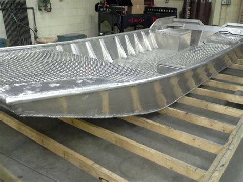 Big River Jon Boat Advanced Welding Project At Jacksonville High School