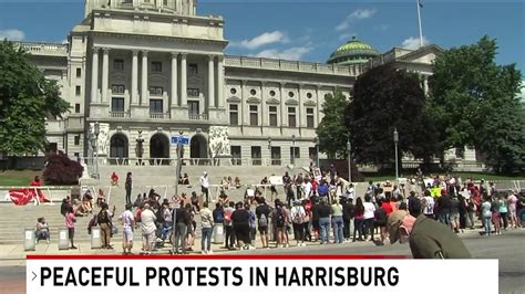 Harrisburg Officials Detailed Saturdays Violent Protest Peaceful