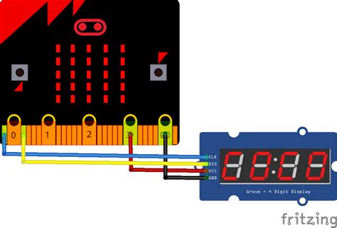 Microbit And Tm1637 7 Segment Display Example Microbit Learning