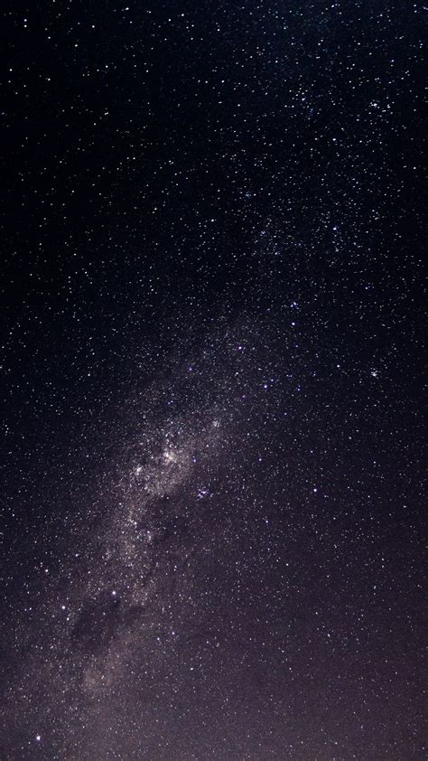 Download Wallpaper 1080x1920 Starry Sky Galaxy Milky Way Glitter