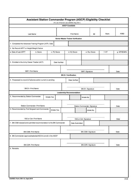 Usarec Form 350 19 Fill Out Sign Online And Download Fillable Pdf