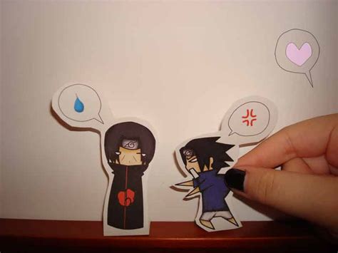 Paper Child Itachi Vs Sasuke By Sakurakiss130 On Deviantart