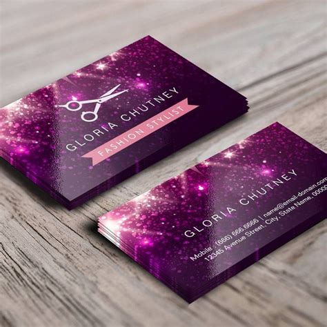 Move beyond the traditional with specialty business cards with unique stocks and formats. Pin on Hair Stylist Business Cards