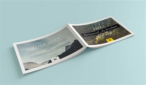 Free 2063 A3 Landscape Book Mockup Yellowimages Mockups