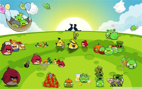 Angry Birds Game Hd Wallpaper Mytechshout