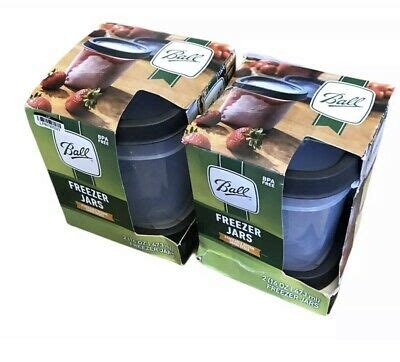 Ball 8 oz collection elite mason jars. Ball plastic freezer jars 16 ounce 8-count | eBay