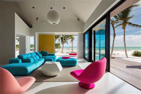Modern Beachfront Villa With Sleek And Minimalist Interior Design