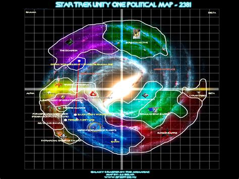 Territorial Maps Of Star Trek Space Rstartrek