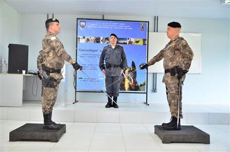 Pmes Polícia Militar Realiza Passagem De Comando Da Companhia Independente De Operações Com Cães