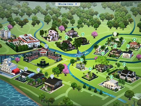 Sims 4 Willow Creek Build Ideas