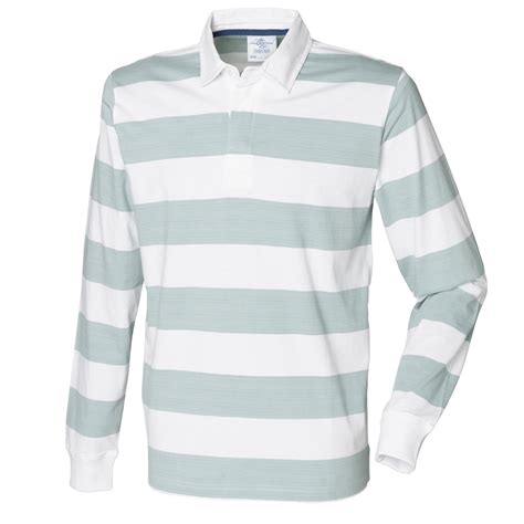 Ladenzeile.de has been visited by 10k+ users in the past month Front Row Herren Rugby Polo-Shirt, gestreift, Langarm | eBay