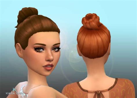 Bun Hair Conversion At My Stuff Origin Sims 4 Updates